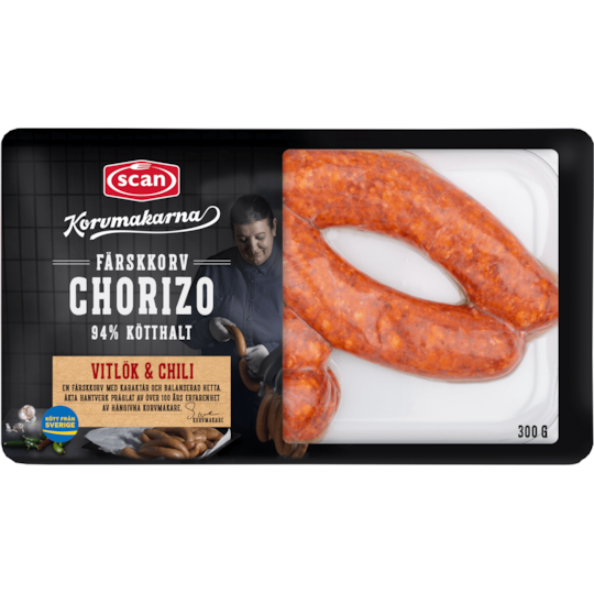 Färskkorv Chorizo