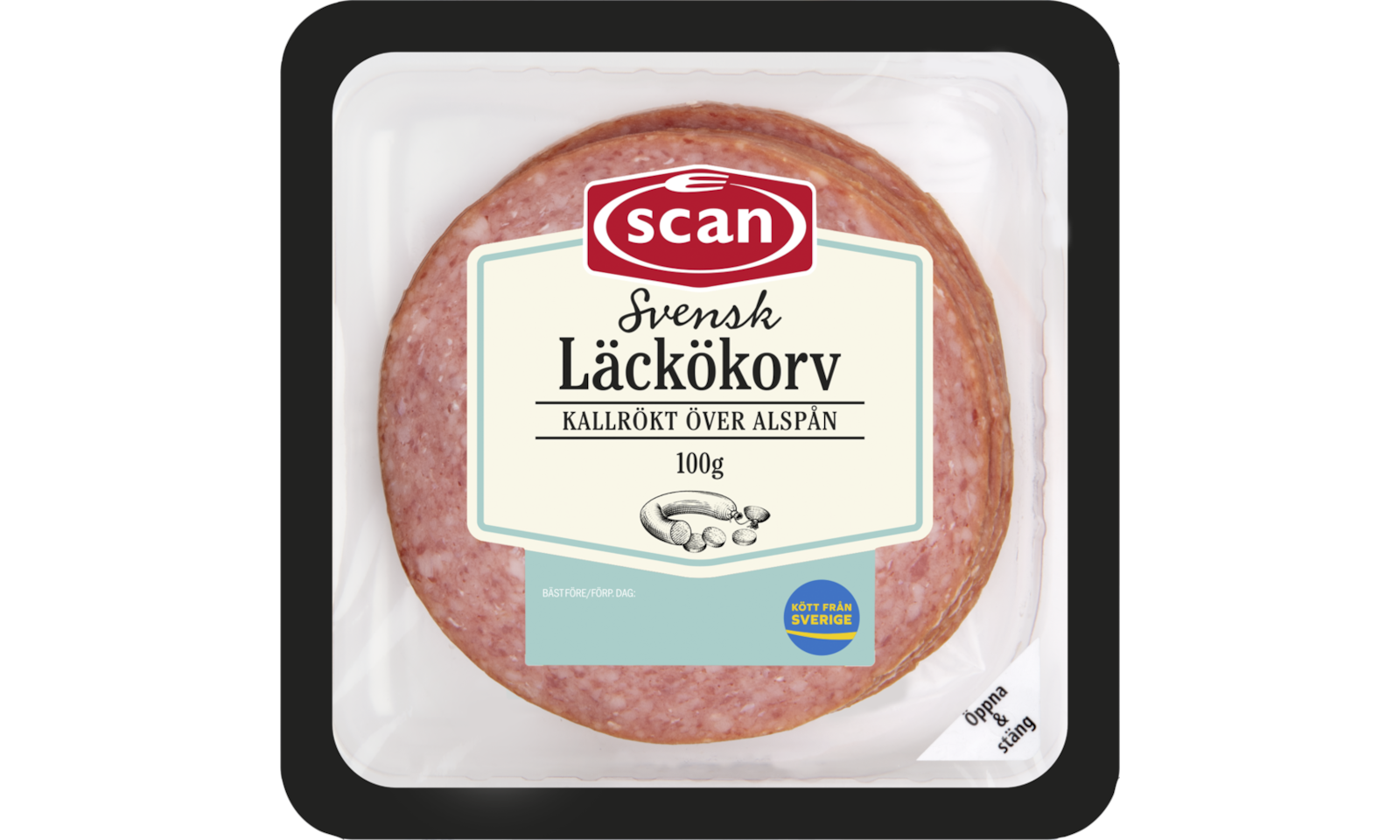 631727 LÄCKÖKOV 100G OVAN