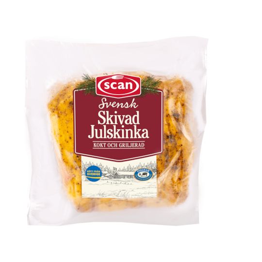 JULSKINKA SKIVAD KOKT & GRILJERAD CA 1,2KG